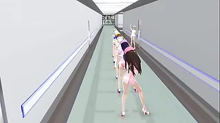 Ievan Polkka＋Kimagure Mercy＋Rocket Lanterns（LongMIX）＋OH MY JULIET!【MMD R-18】