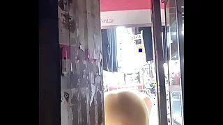 bokep indonesia Tak sabaran lagi jemur baju malah di ajak ngewe